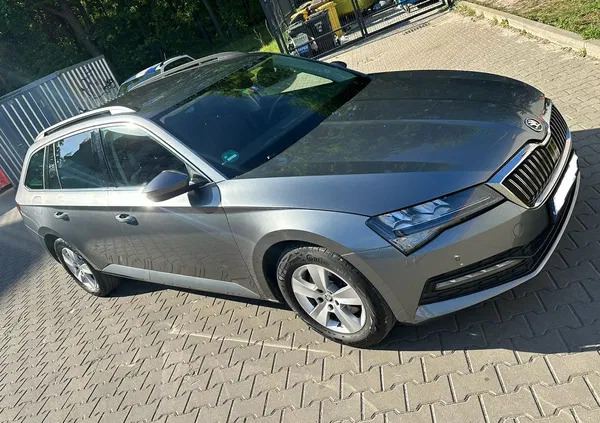 skoda Skoda Superb cena 123900 przebieg: 56000, rok produkcji 2022 z Warszawa